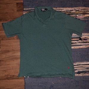 men’s stripped Ralph Lauren polo